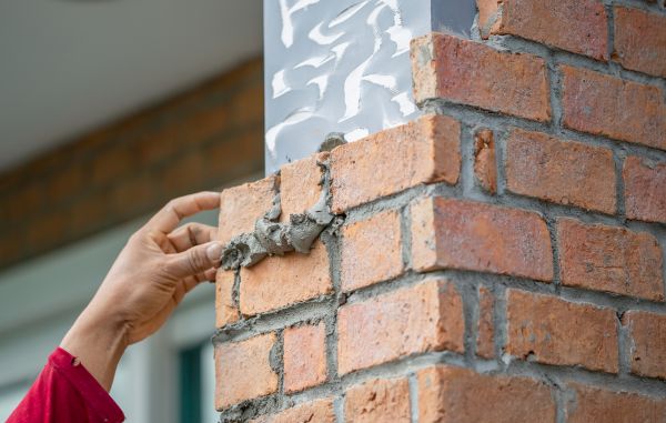 Brick Pillar Repair in Hollywood
