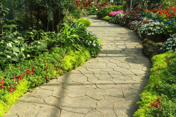 Stone Pathway Repair in Hollywood