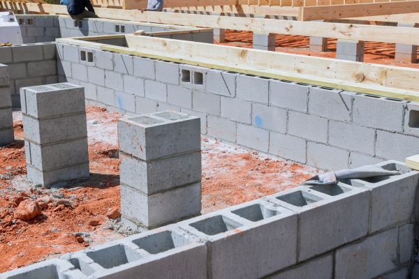 Cement Block Installation in Hollywood